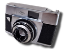 Vintage filmikamera (Agfa Silette Rapid I)
