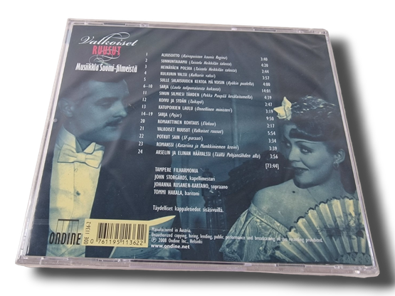 CD -levy (Valkoiset Ruusut - Musiikkia Suomi-filmeistä)