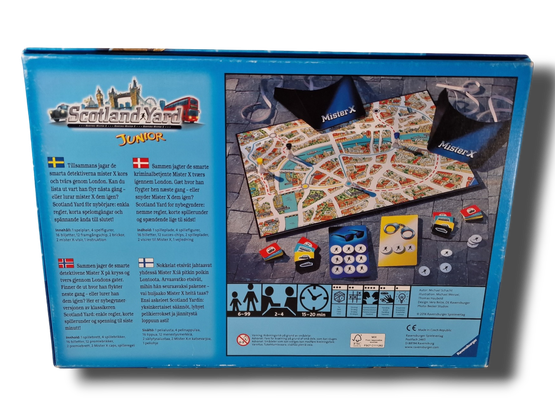 Lautapeli (Ravensburger - Scotland Yard Junior)