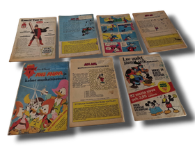 Lehti 7kpl (Aku Ankka / 1972)