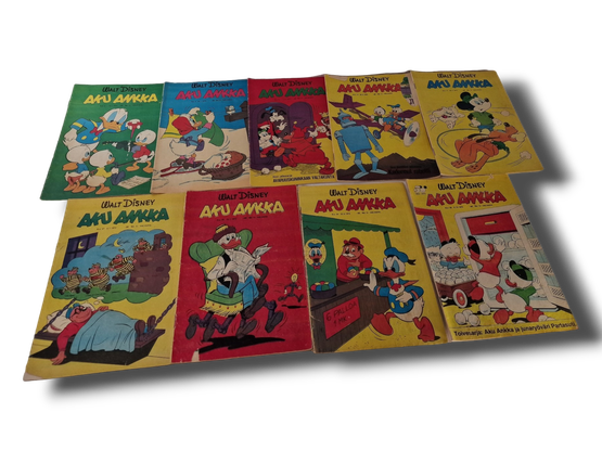 Lehti 9kpl (Aku Ankka / 1973)