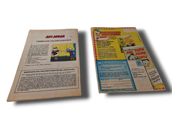 Lehti 2kpl (Aku Ankka / 1976 & 1979 )