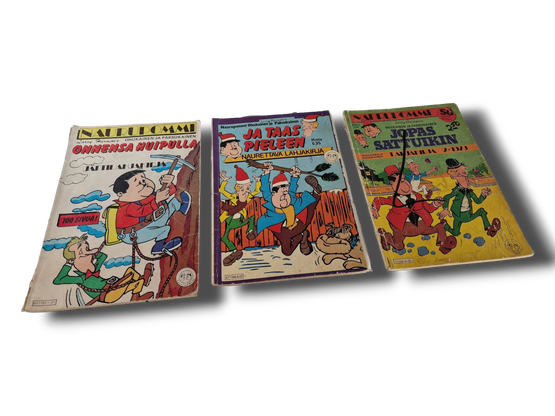 Lehti 3kpl (Naurupommi 80 -luku)