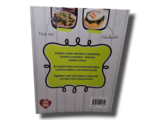 Kirja (Ruokaa rennosti - nyt vegeillään!)