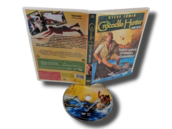 DVD -elokuva (Steve Irwin The Crocodile Hunter - törmäyskurssi) K7