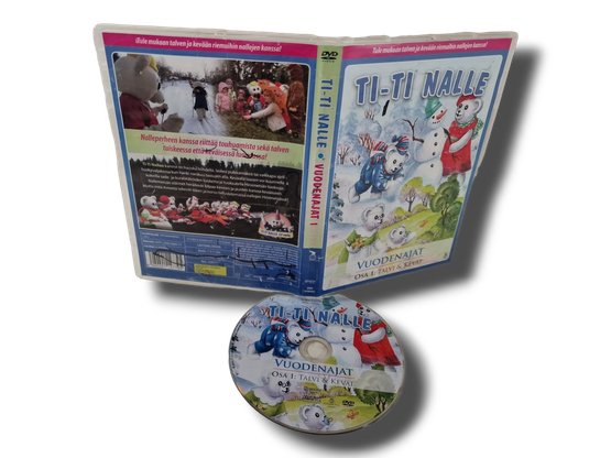 Lasten DVD -elokuva (Ti-Ti Nalle - Vuodenajat 1) S