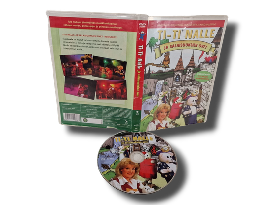 Lasten DVD -elokuva (Ti-Ti Nalle - ja salaisuuksien ovet) S