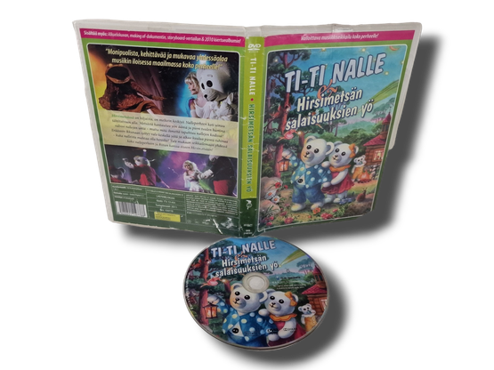 Lasten DVD -elokuva (Ti-Ti Nalle - Hirsimetsän salaisuuksien yö) S