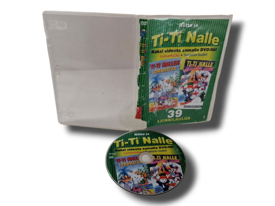 Lasten DVD -elokuva (Ti-Ti Nalle - Lomamatka / Tunturin tuulet) S