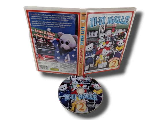 Lasten DVD -elokuva (Ti-Ti Nalle - Turvallisuus 2) S