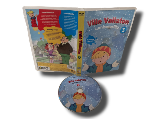 Lasten DVD -elokuva (Ville Vallaton 3 - Kumisotasilla) K7