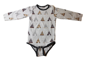 Lasten pitkähihainen body, koko 86/92 cm, (Nosh)