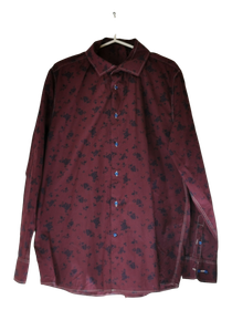 Miesten pitkähihainen kauluspusero, koko L (Hampton republic)