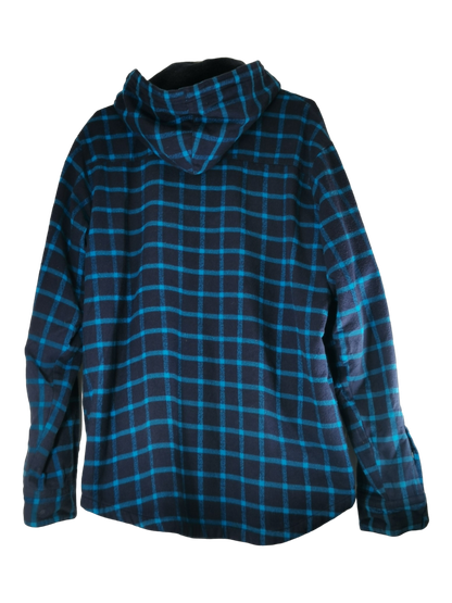 Miesten pitkähihainen hupullinen gollegepusakka, koko M (Nike)