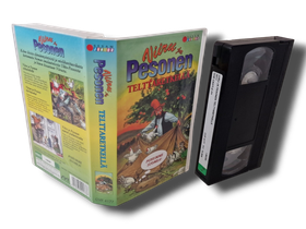 Lasten VHS -elokuva (Viiru ja Pesonen Telttaretkellä) S
