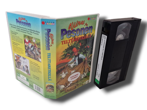 Lasten VHS -elokuva (Viiru ja Pesonen Telttaretkellä) S