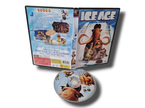Lasten DVD -elokuva (Ice Age - Jäätikön Sankarit) K7