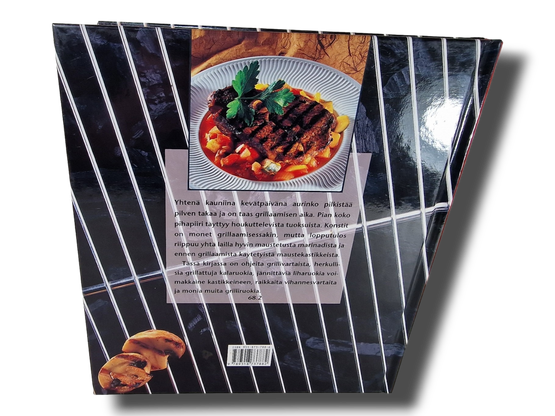 Kirja (Grillaa : Lihaa - Kalaa - Kasviksia - Hedelmiä : Mäkelä)