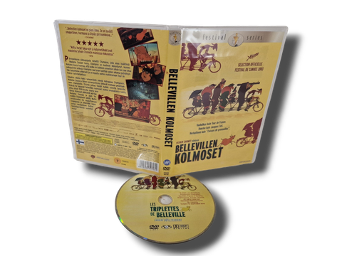 DVD -elokuva (Bellevillen Kolmoset) K7