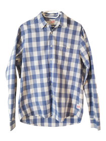 Miesten pitkähihainen  kauluspusero, M (Vailent)