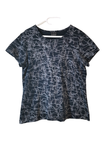 Naisten lyhythihainen pusero, XL ( Marimekko)