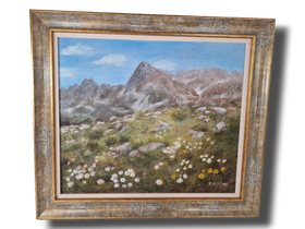 Taulu (Vuoriaiheinen taulu - P. Hytönen)