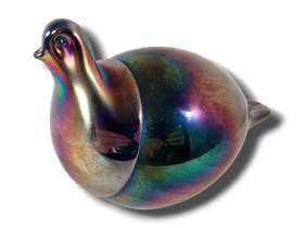 Lasilintu (lysteri 15 cm korkea).