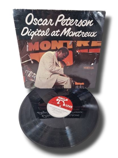 LP / vinyyli -levy (Oscar Peterson - Digital at Montreux)
