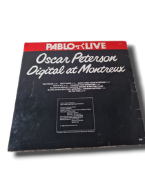 LP / vinyyli -levy (Oscar Peterson - Digital at Montreux)
