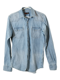 Miesten pitkähihainen kauluspusero, M ( Dressmann)