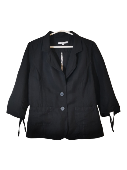 Naisten puolipitkähihainen kauluksellinen jakkupusero, XL/44 ( XLNT)