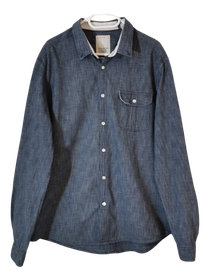 Miesten pitkähihainen kauluspusero, XXL( Espirit)