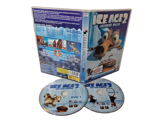 Lasten DVD -elokuva (Ice Age 2 - Jäätikkö Sulaa) K7