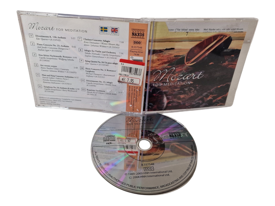 CD -levy (Mozart for meditation)