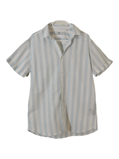 Miesten lyhythihainen kauluspaita, L (Jack &Jones)