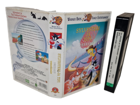 Lasten VHS -elokuva (Sylvesteri ja tipi - Dekkarit) S