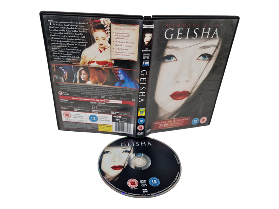 DVD -elokuva (Memories Of A Geisha) K12