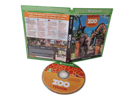 XBOX ONE -peli (Zoo Tycoon)