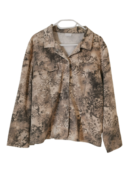 Naisten pitkähihainen kauluspusero, M (Tuomiss)