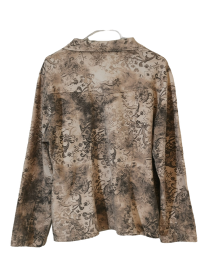 Naisten pitkähihainen kauluspusero, M (Tuomiss)