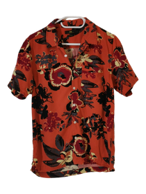 Miesten lyhythihainen kauluspusero, S (Lee)