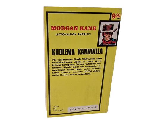 Kirja (Morgan Kane 9 : Kuolema Kannoilla - Louis Masterson)