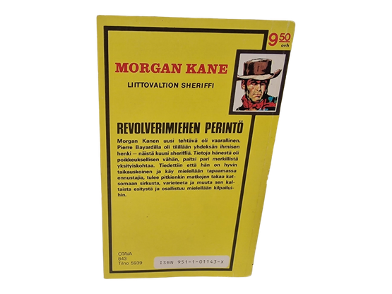 Kirja (Morgan Kane 10 : Revolverimiehen Perintö - Louis Masterson)