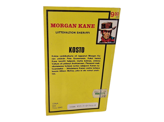 Kirja (Morgan Kane 11 : kosto - Louis Masterson)