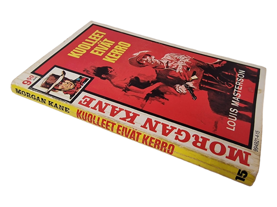 Kirja (Morgan Kane 15 : Kuolleet Eivät Kerro - Louis Masterson)