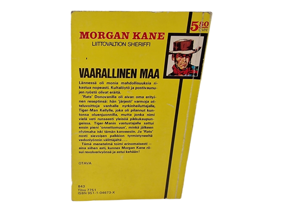 Kirja (Morgan Kane 48 : Vaarallinen Maa - Louis Masterson)