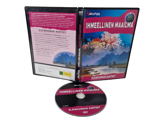 DVD -elokuva (Ihmeellinen maailma - Eläinkunnan Aarteet) S