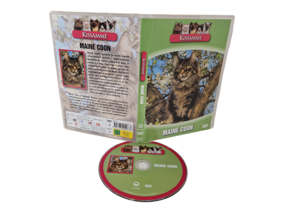 DVD -elokuva (Kissamme Maine coon) S