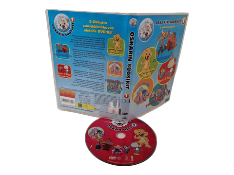 Lasten DVD -elokuva (Oskarin Suosikit 1 - 5 erilaista tarinaa) S
