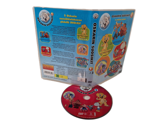 Lasten DVD -elokuva (Oskarin Suosikit 1 - 5 erilaista tarinaa) S